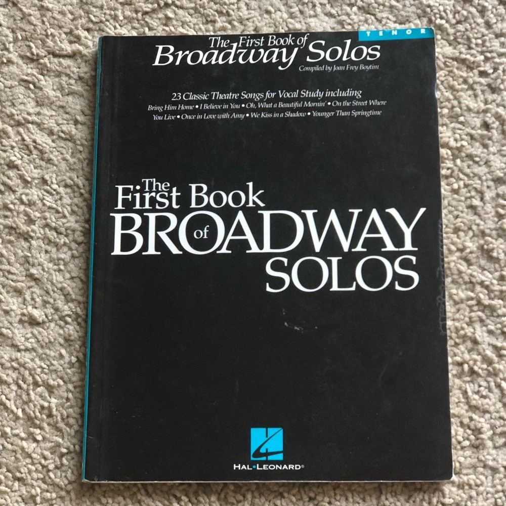 The First Book of Broadway Solos: Tenor Edition